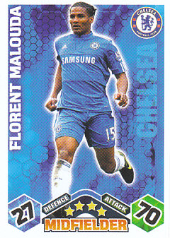 Florent Malouda Chelsea 2009/10 Topps Match Attax #118
